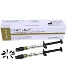 Ciment verre ionomère I-Seal Green Velly Fusion en seringues de 2x2g pour obturation