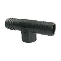 Boshart Industries Pipe Fitting, Poly FPT Insert Tee, 1 x 1 x 1/2-In.