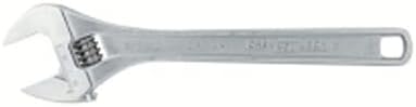 Adjustable Wrenches 8" Chrome Adj Wrench Wide Bulk: 140-808W-Bulk - 8" chrome adj wrench wide bulk