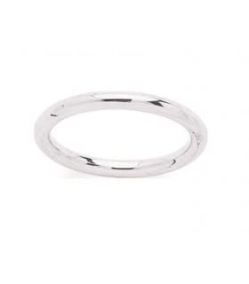 Alliance mariage or blanc 18 carats TOMI le cadeau idéal de fiançailles taille 48