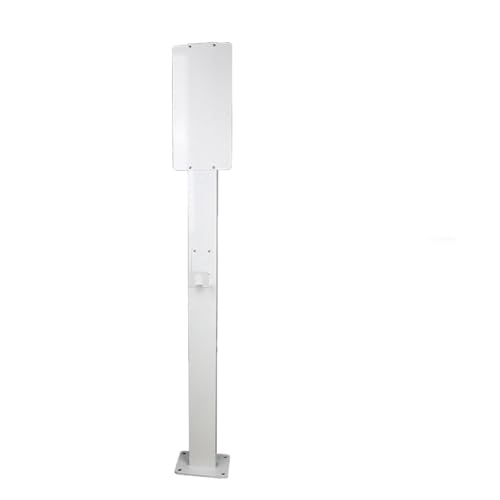Support de borne de recharge extérieure en acier durable avec socle robuste de sol
