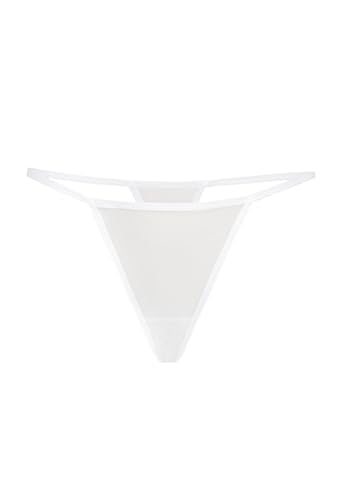Teyli – String Sensuel en Fine résille Semi-Transparente, conçu pour Les Femmes Qui apprécient la légèreté, l’élégance et Une féminité...