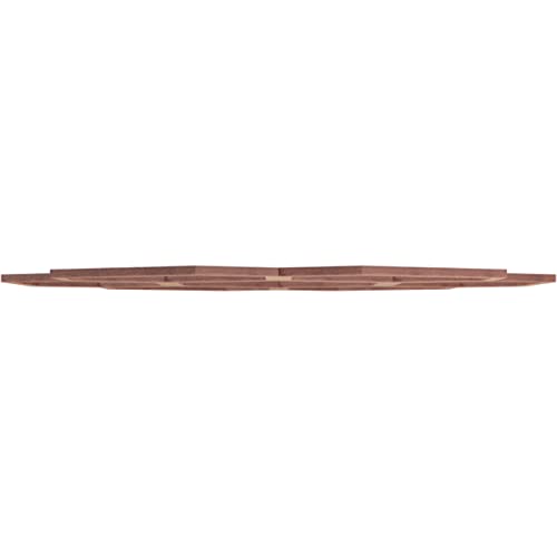 Image of Ekena Millwork 18 inchOD x 6 3 /8 inchID x 3 /8 inchT Florin Wood Fretwork Pierced Ceiling Medallion, Wood (Paint Grade)
