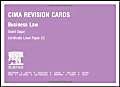 Buy CIMA Revision Cards: Business Law — BookShops.in
