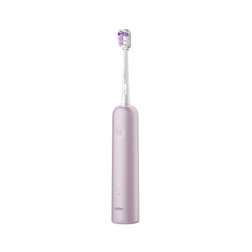Laifen Wave Elektrische Zahnbürste Gehäuse aus Aluminium Tiefenreinigung mit Vibration und Oszillation 3 Bürstenköpfe App zur Personalisierung Satinrosa