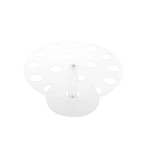 iplusmile Soporte de Cono Transparente de Acrílico para Exhibición de Helados Ligero y Duradero para Fiestas Cumpleaños y Picnic
