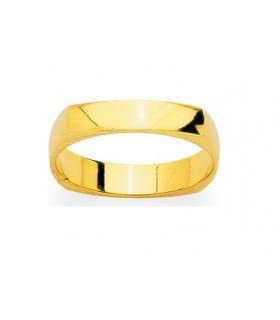 Alliance Mariage Or Gabin 54 : bague de mariage intemporelle en or pur pour femme