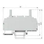 56.106.0653.0, Conn Disconnect Terminal Block F ST T DIN Rail 45A (5 Items)