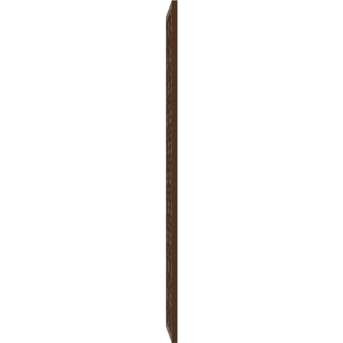 Image of 11 3 /8 inchW x 29 3 /8 inchH x 3 /8 inchT Lake Decorative Fretwork Wood Wall Panels, Walnut