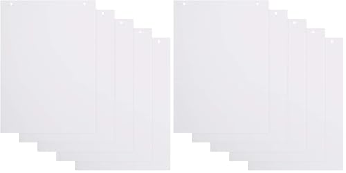BoardsPlus Bloc de Papier blanc uni pour Chevalet de Conférence - Paquet de 5 blocs A1, papier 60 gr/m², 20 feuilles par bloc BPP010103 (Lot de 2)