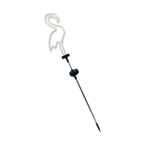 Lampe Solaire Flamant Rose Étanche pour Éclairer le Jardin en Hiver