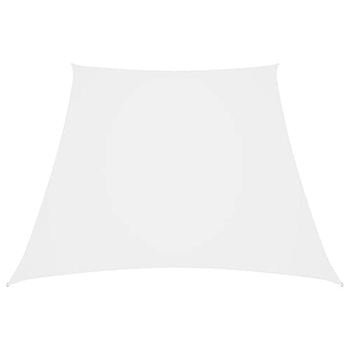 Red Cup Living vidaXL - Parasol para vela (tela Oxford Trapezium, 3/4x3 m), color blanco Cover