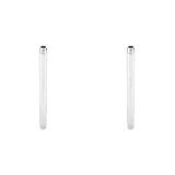 Haofy Duscharm-Verlängerungsstange 20 cm Edelstahl G1/2-Zoll-Anschluss verstellbar auslaufsicher für Duschsitz, Senioren, barrierearme Bäder