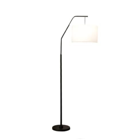 Lámpara de pie de arco WouND con luz de lectura ajustable