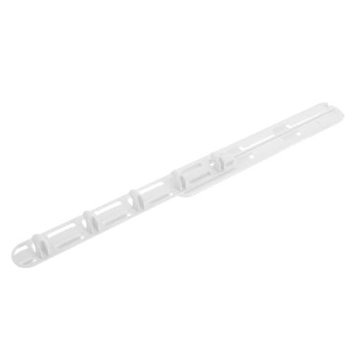 Housoutil Support Adhésif à 5 Griffes Blanc en Plastique, Crochet Rétractable sous Meuble pour Suspendre Paquet et Serviettes, Rangement la Cuisine et...
