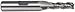 Cleveland C40044 Pmr538 1x1x3 .120 Ticn Pm 3fl Cc Rougher F/Alum