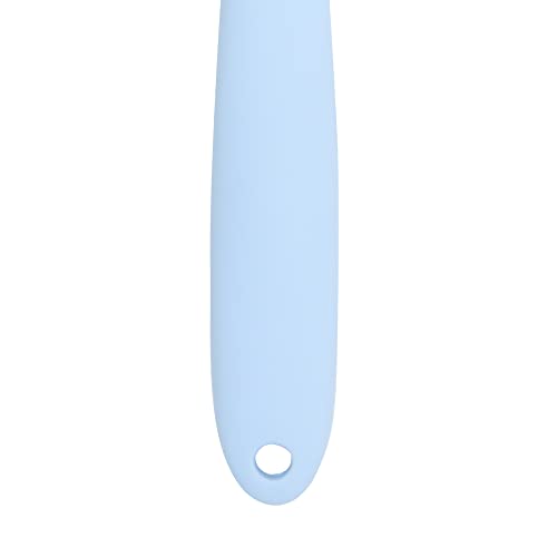 Colher De Silicone Para Bebê Az Mimo Style Azul No Voltagev