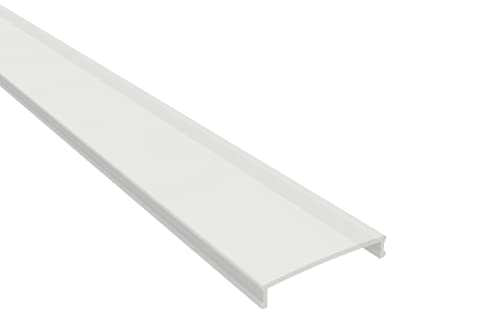 Tivendis LED-Profilabdeckung mattiert 2m für das Profil (AB) + (EB) Einzelstück
