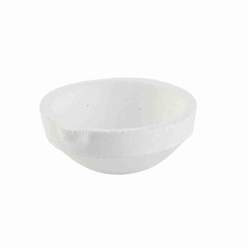 Brrnoo Crisoles para Metal de Fusión, Fusión de Cuarzo Casting Crisol 1pc Kit de Crisol para el Referencia de Platino de Plata de Oro