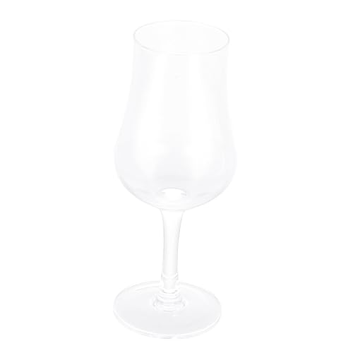 Cabilock Copas De Vino De Cristal Para Degustación Copa De Vidrio Transparente Base Reforzada Para Whisky Vino Tinto y Sherry Uso Reuniones y Fiestas