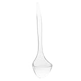 Robuste & Anti-Rayures: Conçue en plastique de haute qualité, cette grande louche est légère et incassable. Sa texture lisse est douce pour vos récipients, ce qui en fait une louche anti-rayures idéale pour le verre et le cristal.