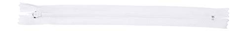 Image of Mandala Crafts 80 PCs White Closed-End 15 Inch Nylon Zippers for Sewing