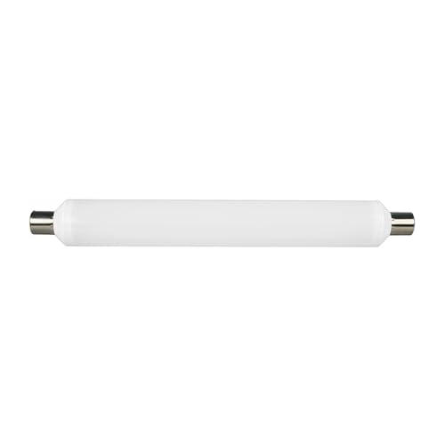 NCC-Licht Ampoule LED linéaire tube, 6 W = 60 W, S19, opale mat, 530 lm, blanc chaud, 2700 K