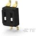 Switch DIP Off ON SPST 2 Recessed Slide 0.025A 24VDC Gull Wing 2000Cycles 2.54mm SMD Tube