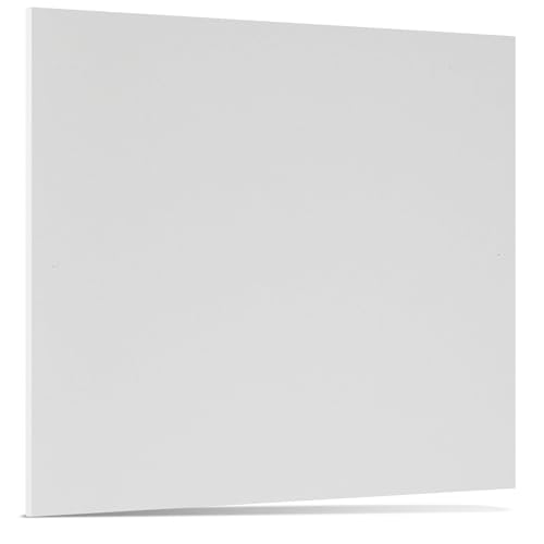 Prima Renovierungs-Systeme Geschirrspüler Frontblende [60er & 45er] In 10 Farben - Für vollintegrierte & teilintegrierte Geschirrspülmaschinen (Weiß, 715 x 444 mm)