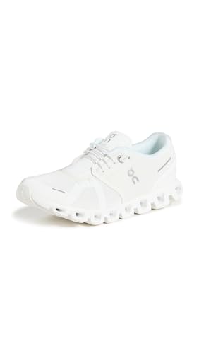 On Herren Cloud 5 Laufschuhe, Weiß ungefärbt., 44 EU