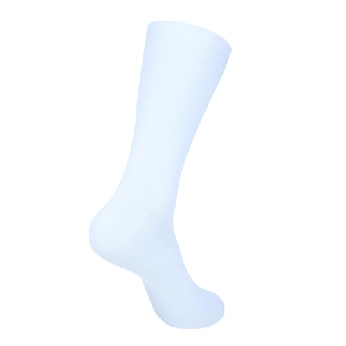 Dress Socks for Men's - Soft Cotton Breathable Reinforced Heel & Toe Snug Pull-On Fit for Work Gym & Everyday Comfort, 3 Pair2