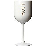 MC Moet Chandon Ice Imperial White Acrylic Goblet Glass By Moet Classic Original Version