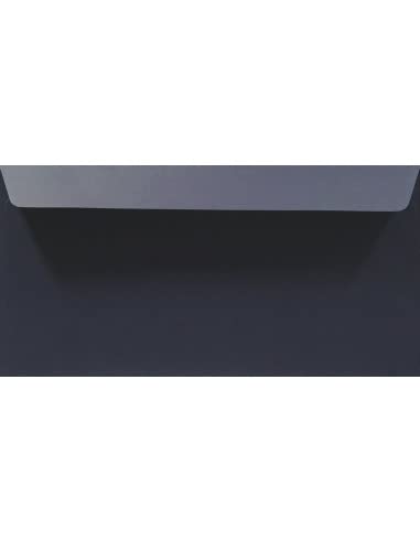 Netuno 500 Long Dark Blue envelopes DL 110 x 220 mm 4.33 x 8.66 in 120gsm Design Invitation Envelope Elegant envelopes for Letters Weddings Christmas Birthdays Greeting Cards Postcards Invitations