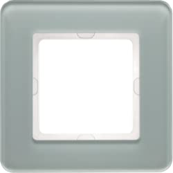 Marco 1E Q.7 cristal blanco polar : finissez vos murs sans bavure avec ce cadre blanc premium