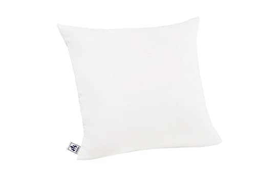 Irisette Noblesse Kopfkissen - Produziert in Deutschland - Kopfkissen mit abnehmbarem Bezug aus reiner Baumwolle, 80 x 80 cm, Öko-Tex zertifiziert