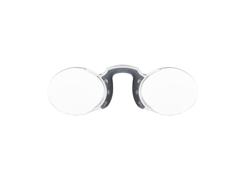 NOOZ - Armless Reading Glasses – Slim & Lightweight Readers for Women & Men - Oval Mini Reading Glasses with Compact Case