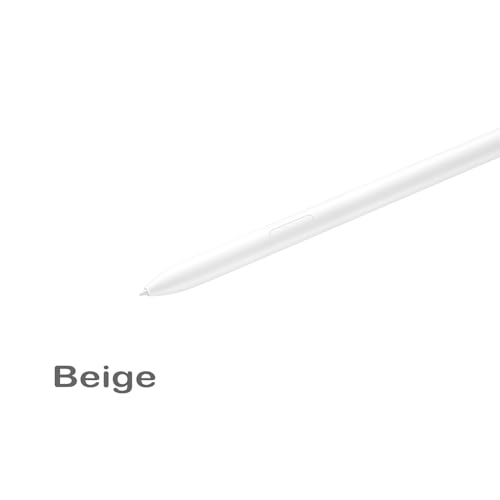 Image of Beige Galaxy Tab S9 FE S Pen for Samsung Galaxy Tab S9 FE Stylus Pen Replacement 4,096 Pressure Levels WithoutBluetooth with Free 5 Tips