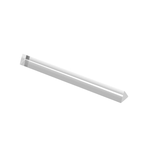 Image of DMiotech 1 Inch x 10 Inch Acrylic Triangle Rod Solid Plastic PMMA Bar Stick for DIY Crafts Clear