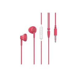 Pantone™ - Auricolari con Filo - Jack da 3,5mm - 1,2 Metri - Rosa