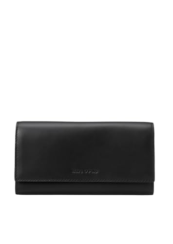 Porte-monnaie Marc O'Polo portefeuille Jessie noir porte-carte compact en cuir