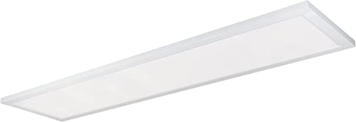 Image of Nuvo 62 /1054 Blink Plus LED Surface Mount Light, Ultra-Low Profile, White, 3000K, 12 inch x 48 inch