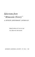 Selections from "Minnesota History" a Fiftieth Anniversary Anthology B003HV7C5U Book Cover