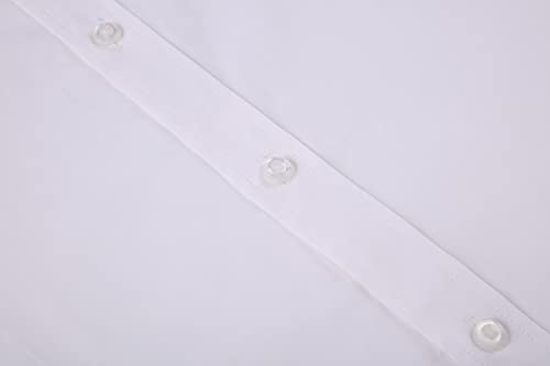 Alex Vando Mens Dress Shirts Regular Fit Long Sleeve Stretch Business Dress Shirts for Men