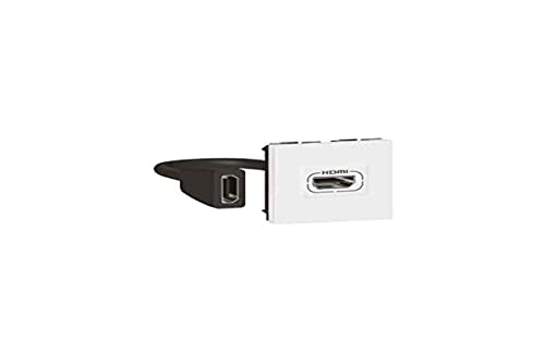 Prise HDMI 2.0 Legrand 078979L préconnectorisée pour vidéo 4K