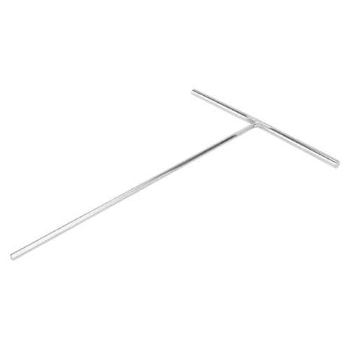 Ciieeo Raspador de Acero Inoxidable Grande para Panqueques, Esparcidor en Forma de T para Crepes, Utensilio de Cocina Profesional para Hacer Tortitas, Herramienta para Hornear Mango