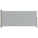 Produktbild vidaXL Seitenmarkise Ausziehbar Sonnenschutz Sichtschutz Windschutz Seitenwandmarkise Seitenrollo Markise Balkon Garten Terrasse 140x300cm Grau