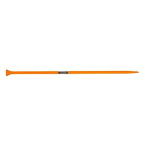 Truper 49-Inch Digging Bar 7/8-Inch Diameter with 60mm Chisel and Pointed Ends Double Heat-Treated Steel for Demolition and Soil Preparation (Model 10753 / BAP-125)