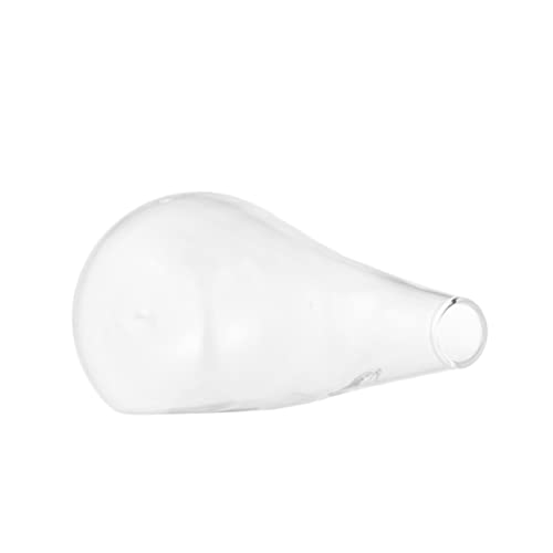 Toddmomy 1pezzi Forma Di Goccia d Portafiori in Vetro Da Parete Contenitore Per Piante Idroponiche Per Acquario e Hotel