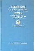 Check list of native and naturalized trees of the United States B00005VKGF Book Cover
