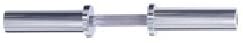 Okie Power Bar Olympic Dumbell Handles w/Collars/Pair
